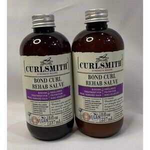Curlsmith Strength Recipe Bond Curl Rehab Salve 8oz Vegan Bonding Treatment *T12